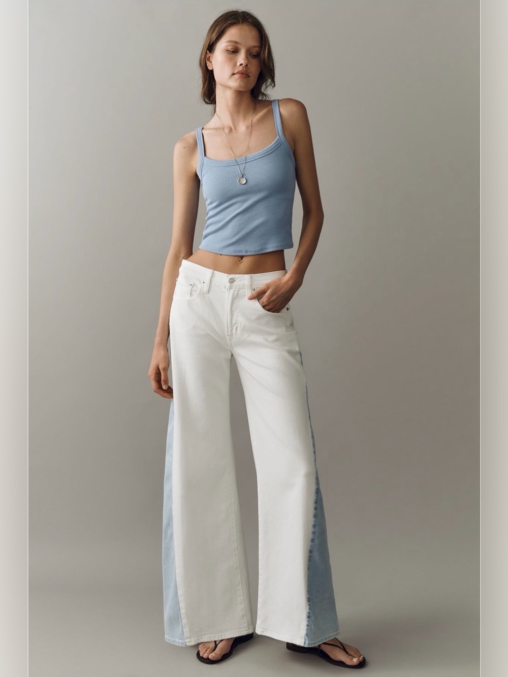 Anthropologie x Edwin Marli Mid-Rise Wide-Leg Jeans NWT